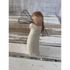 Willow tree thank you flower girl cherub religious